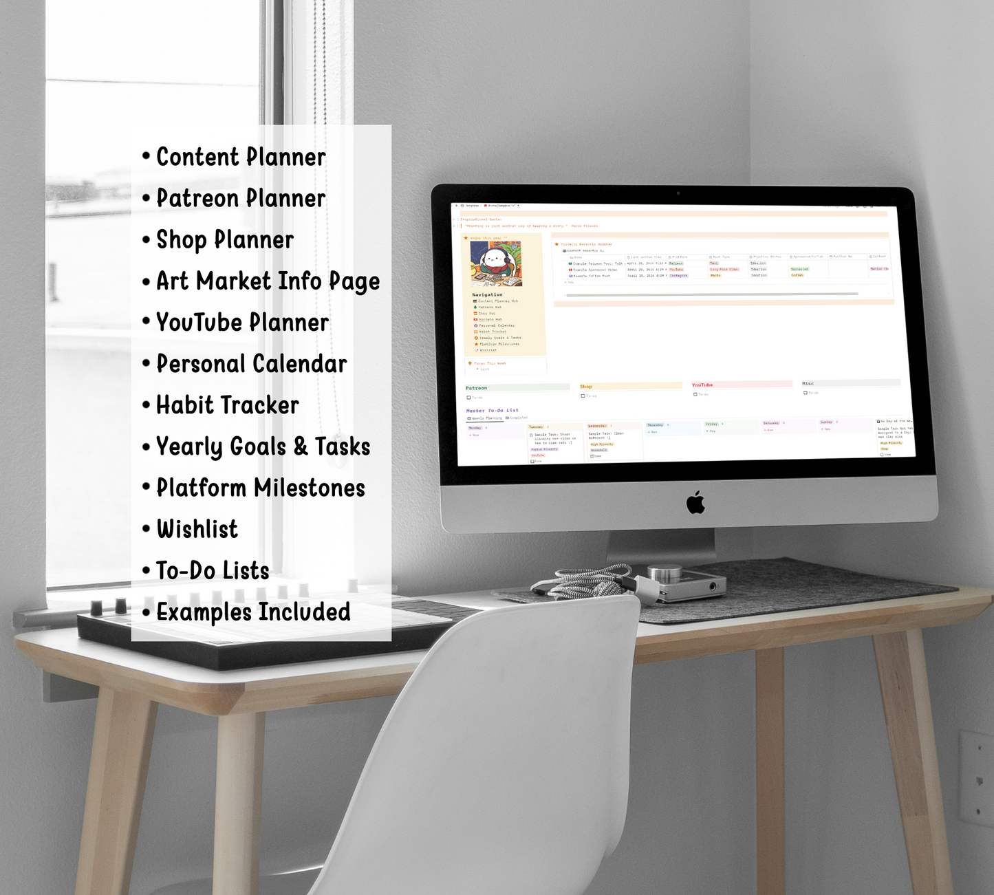 THE ULTIMATE ARTIST NOTION TEMPLATE