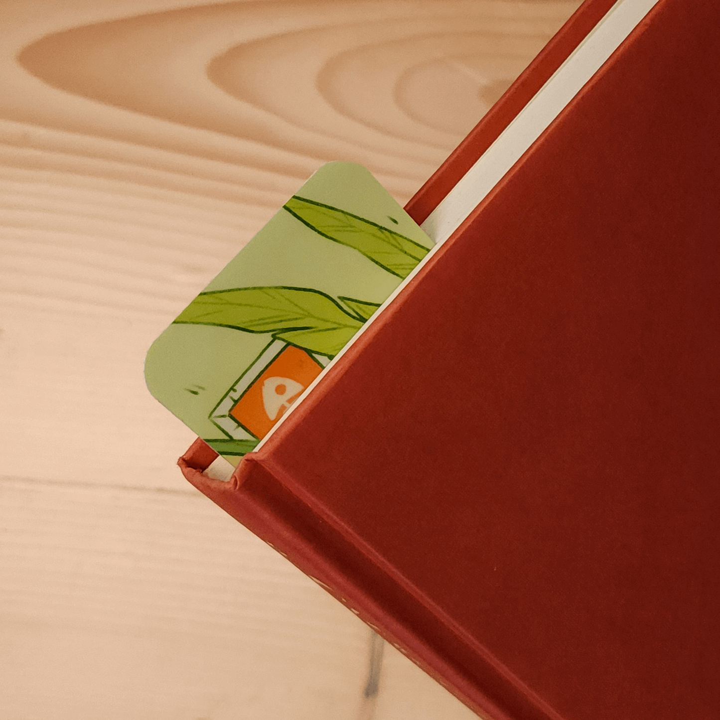 COW CAT BOOKMARK