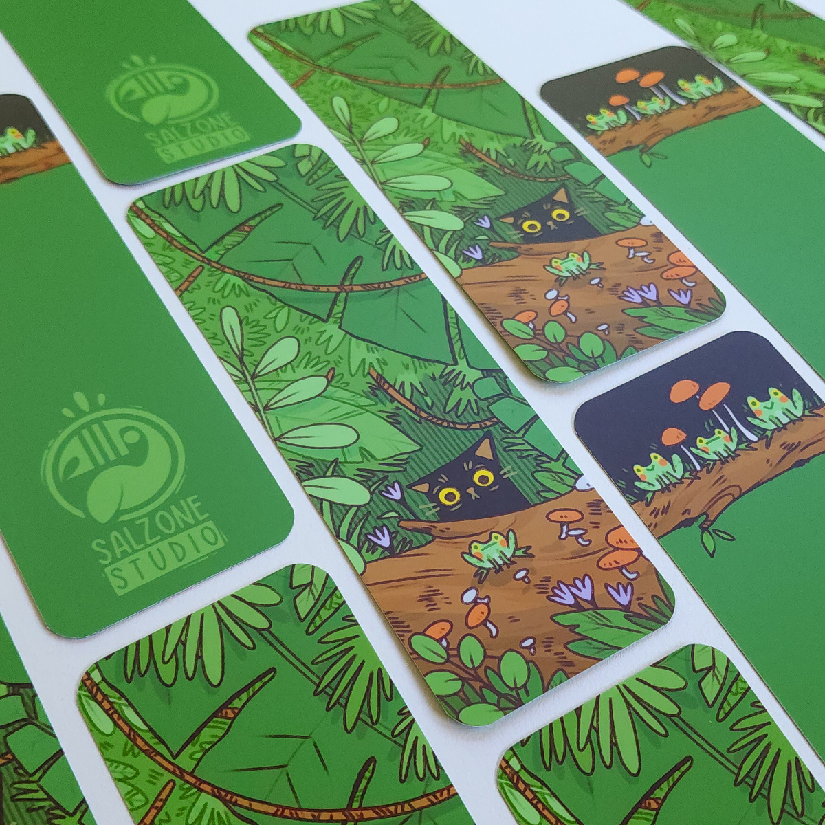 FROG & CAT BOOKMARK