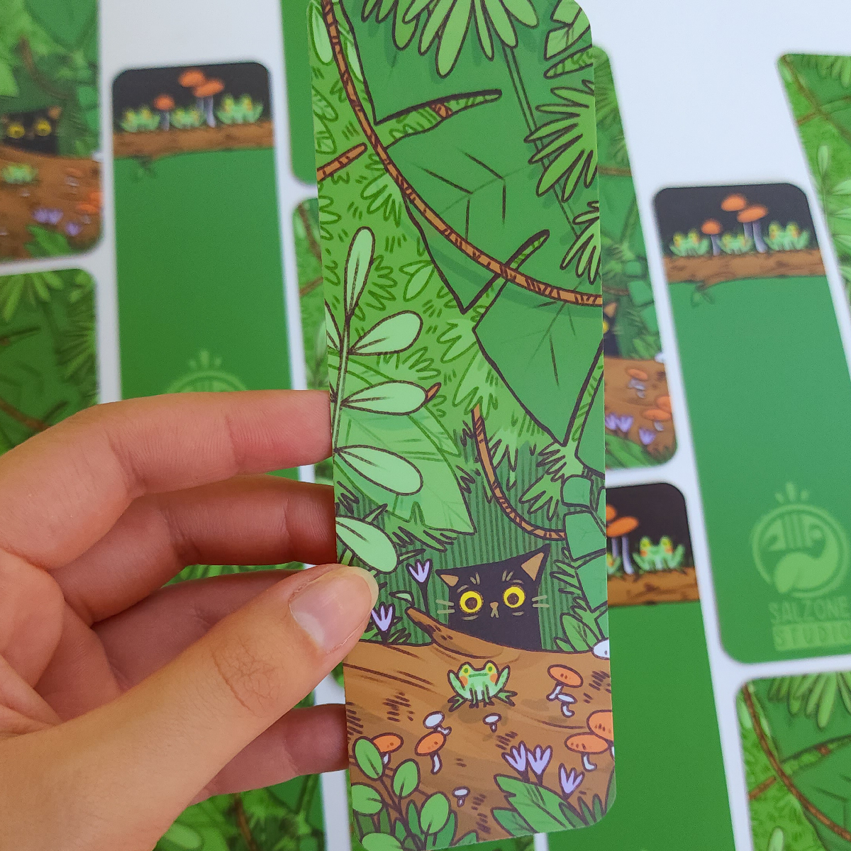 FROG & CAT BOOKMARK