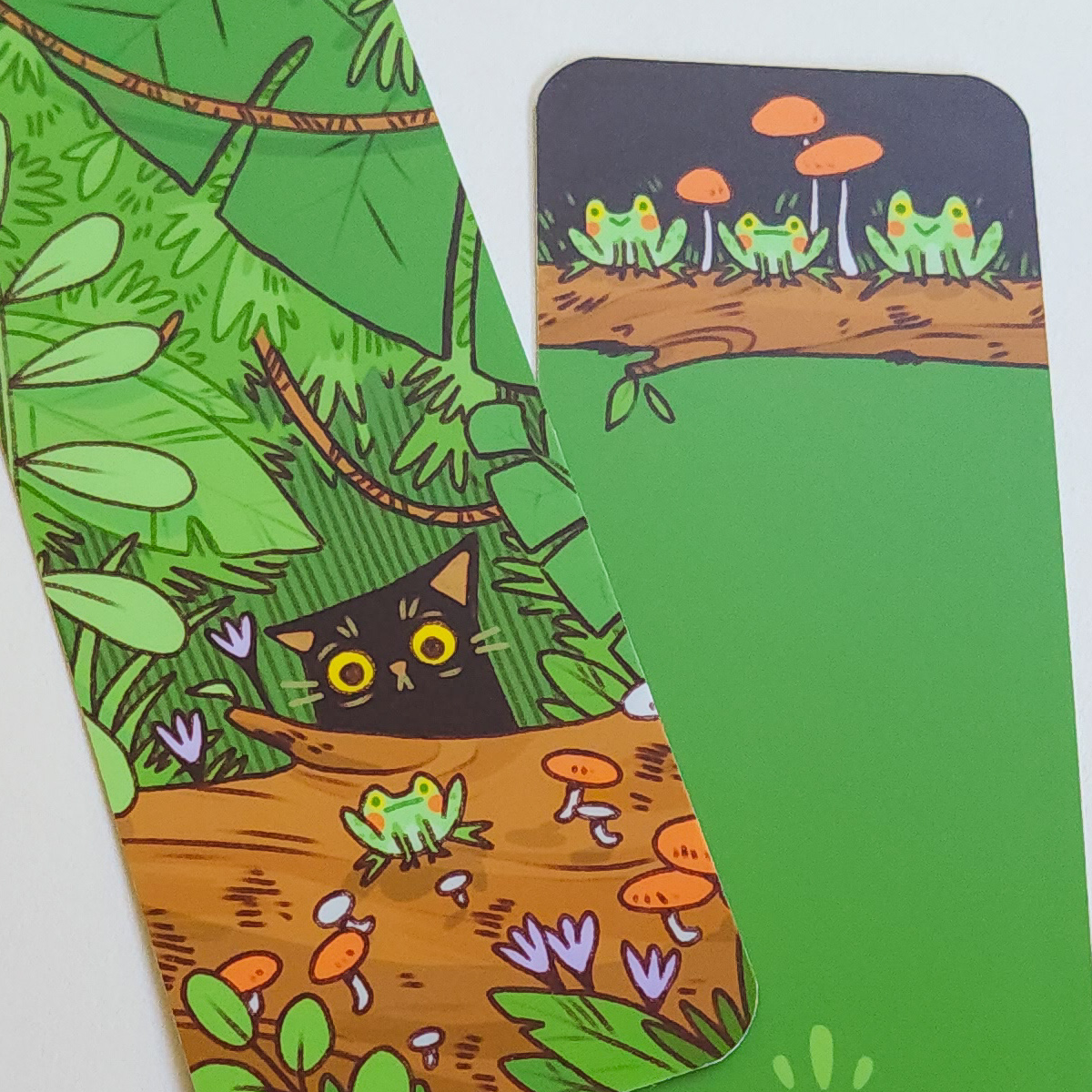 FROG & CAT BOOKMARK