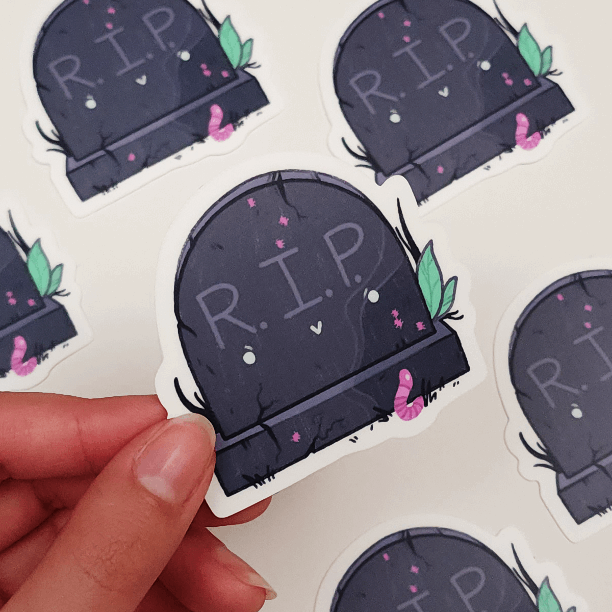 R.I.P. STICKER