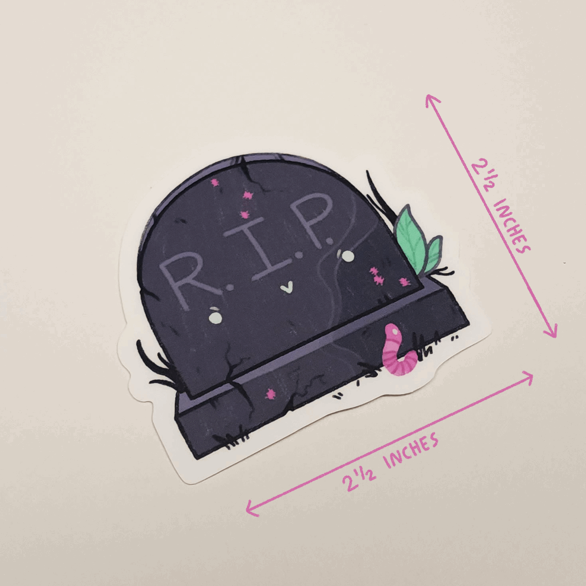R.I.P. STICKER