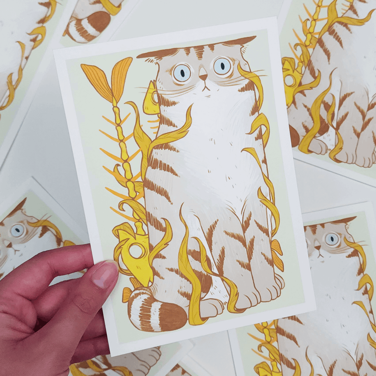 KENOBI CAT PRINT