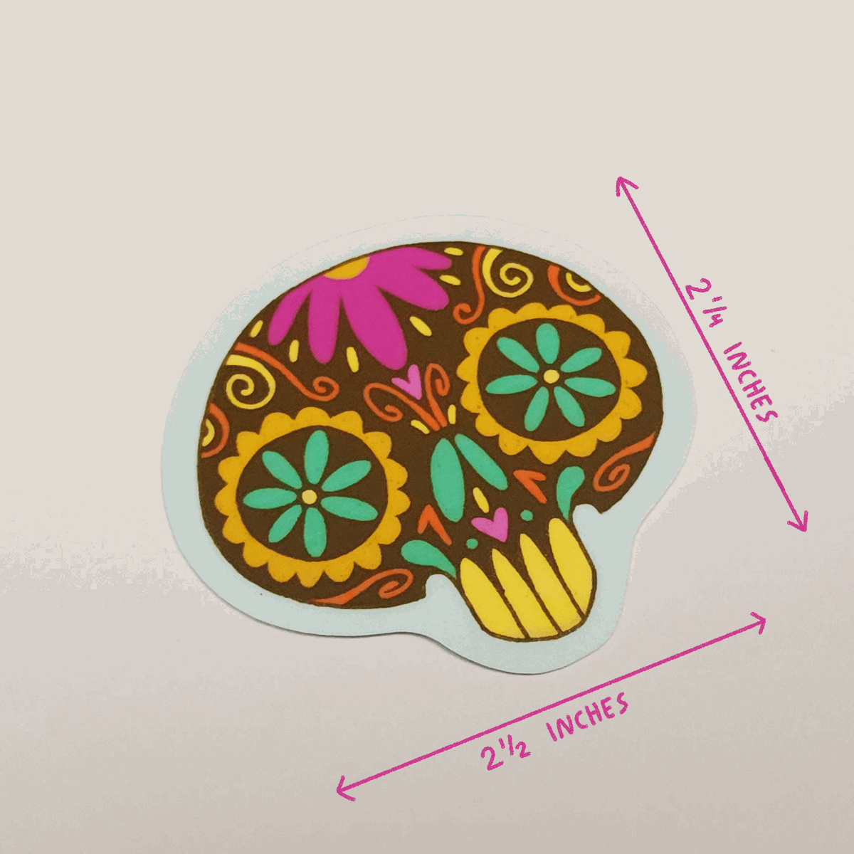 SUGAR SKULL STICKER