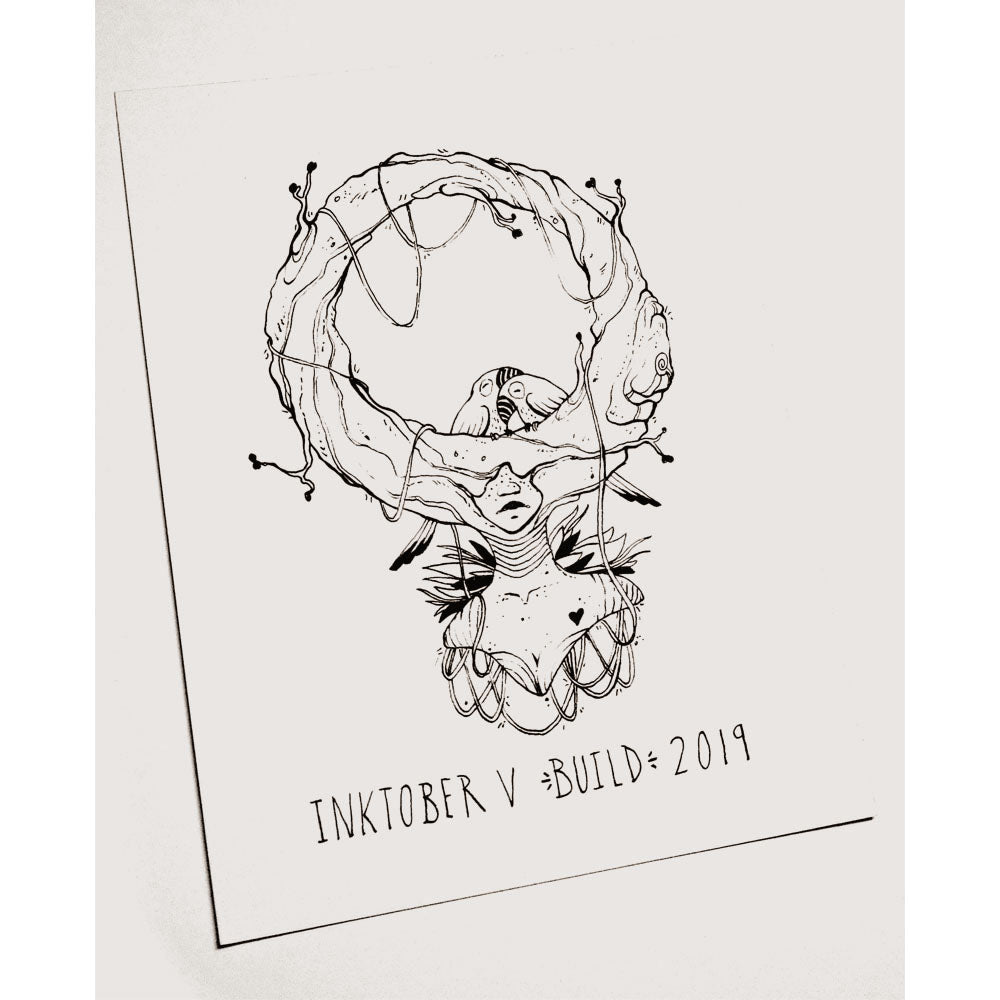 INKTOBER V 2019 - BUILD