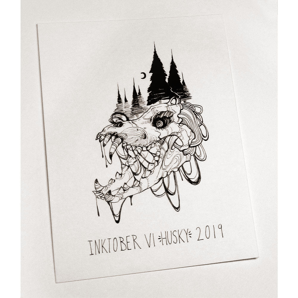 INKTOBER VI 2019 - HUSKY