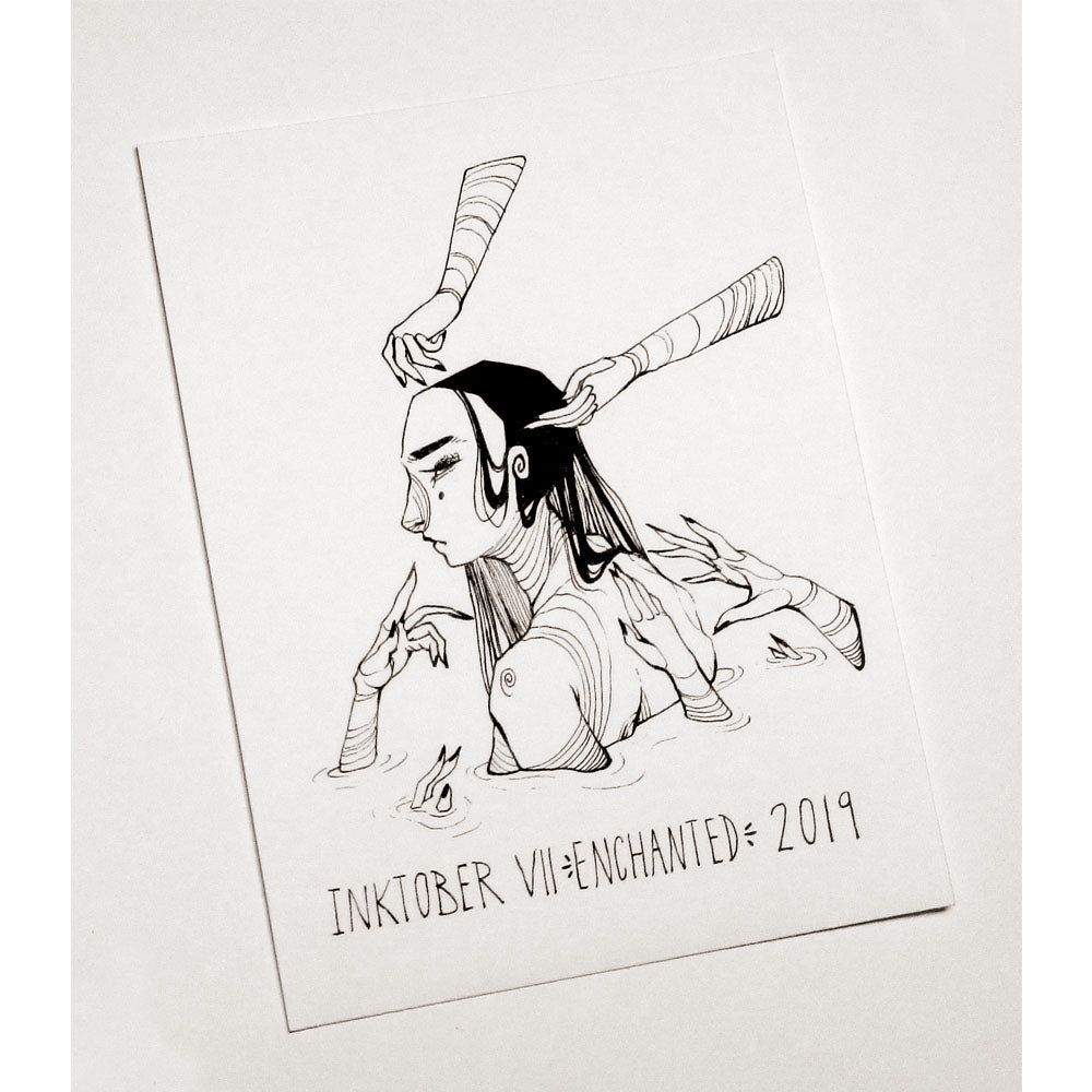 INKTOBER VII 2019 - ENCHANTED