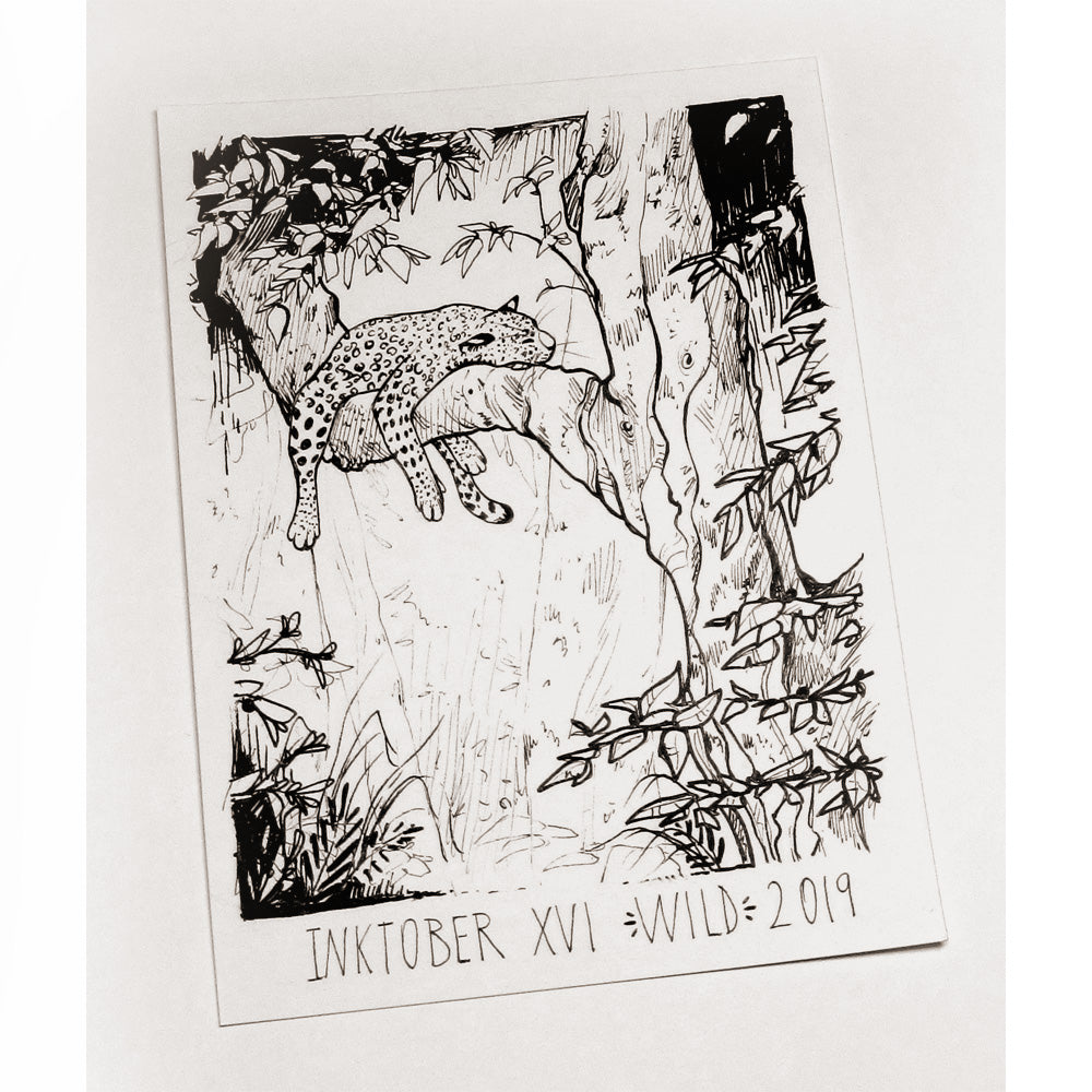 INKTOBER XVI 2019 - WILD
