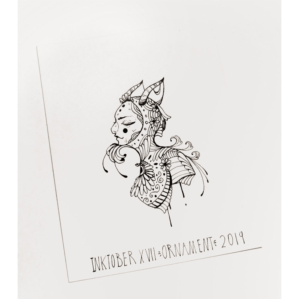 INKTOBER XVII 2019 - ORNAMENT