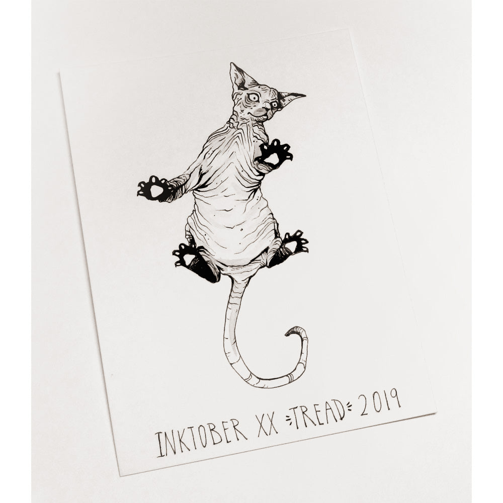 INKTOBER XX 2019 - TREAD