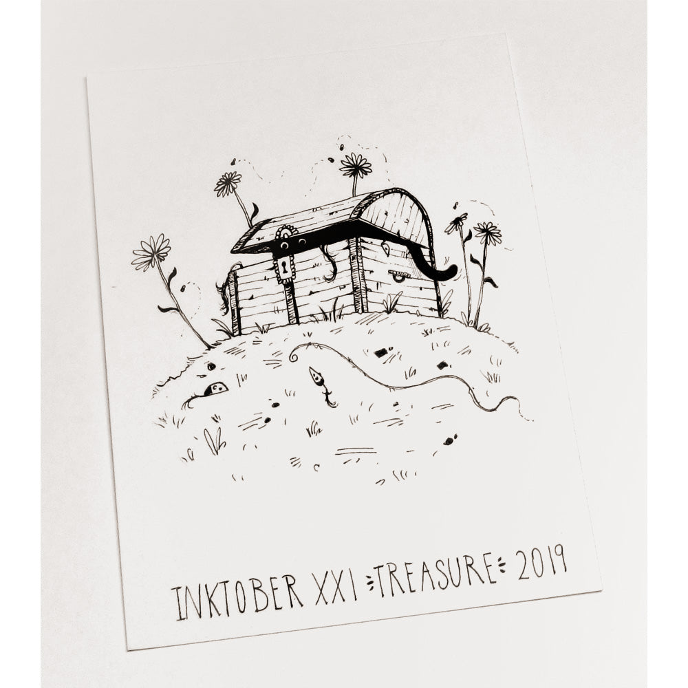 INKTOBER XXI 2019 - TREASURE