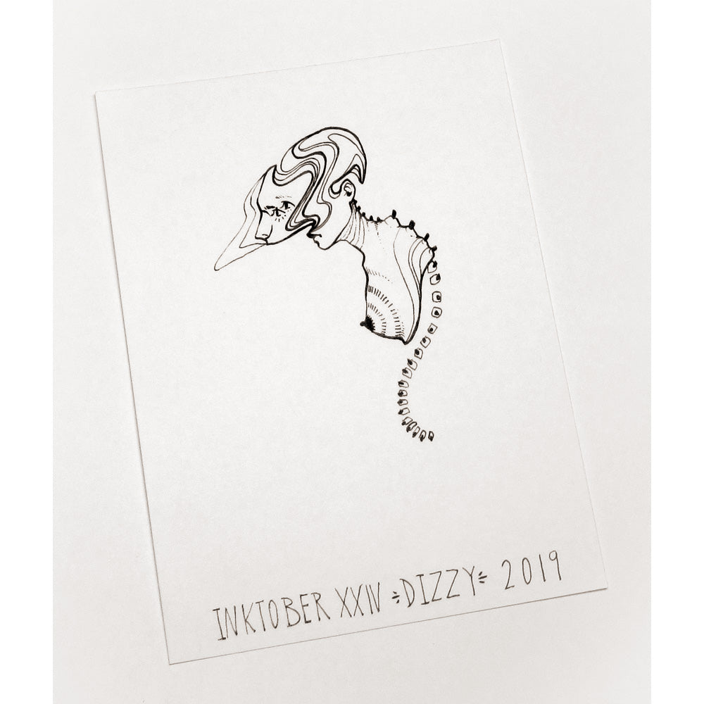 INKTOBER XXIV 2019 - DIZZY