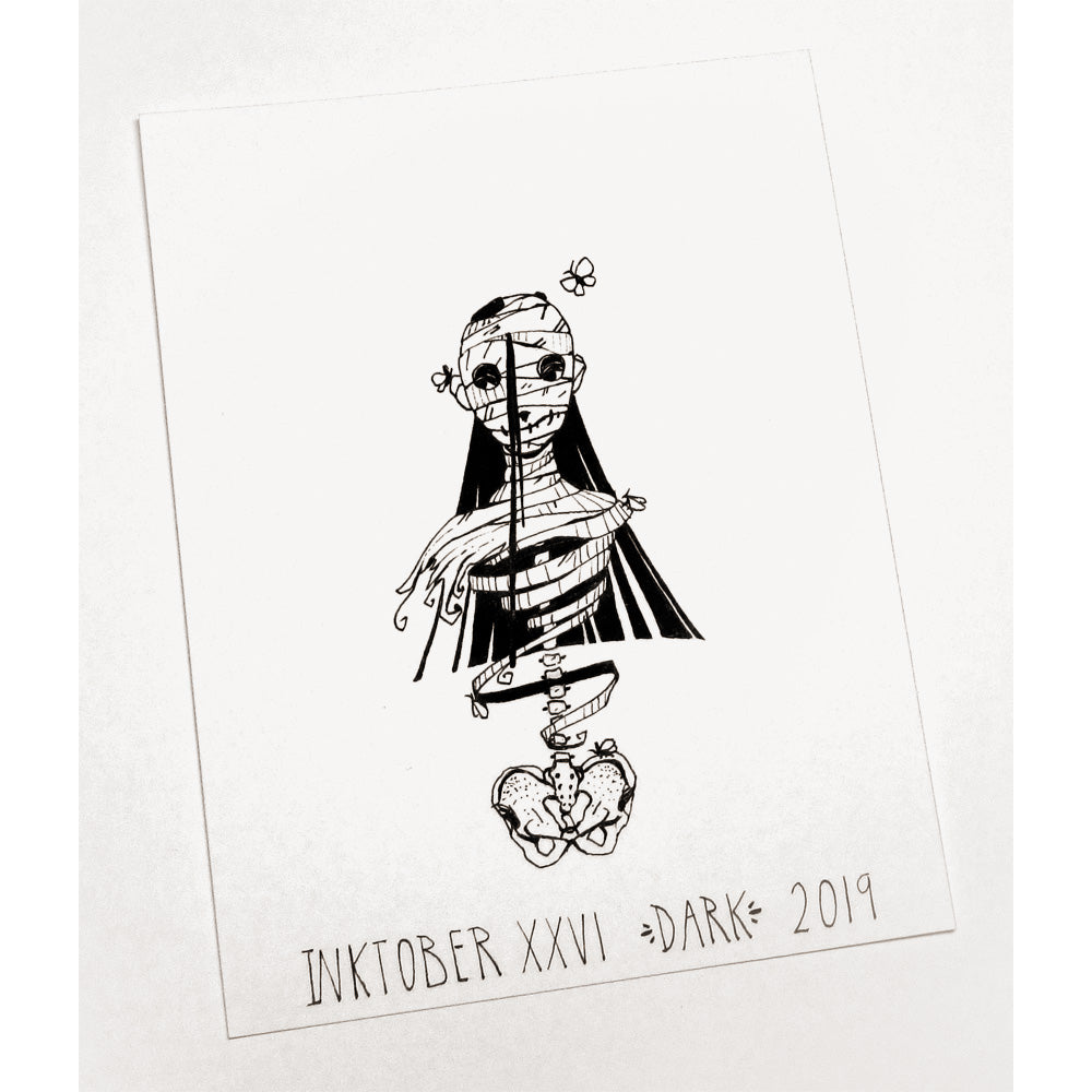 INKTOBER XXVI 2019 - DARK