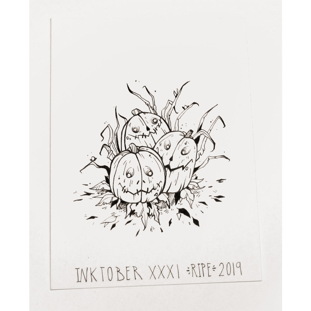 INKTOBER XXXI 2019 - RIPE