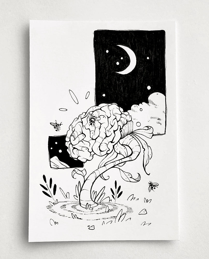 INKTOBER52 XXXIII 2020 - BRAIN