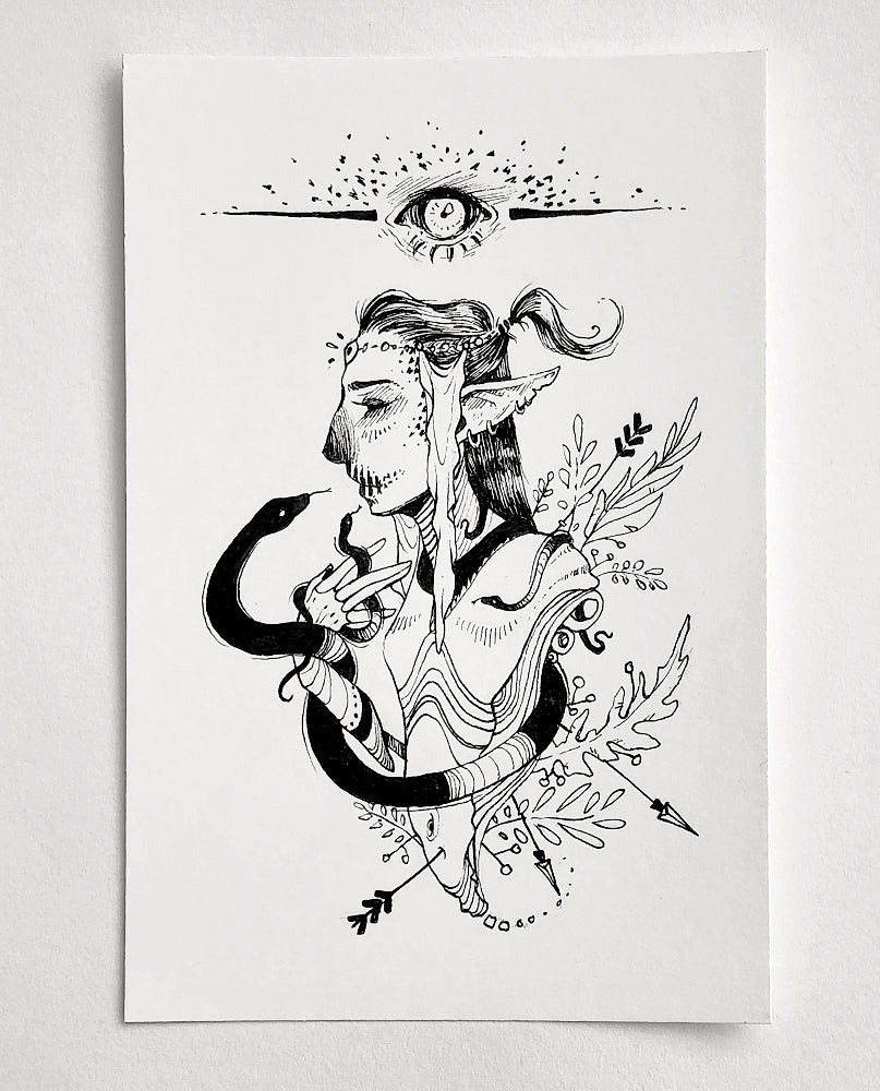 INKTOBER52 X 2020 - ELF
