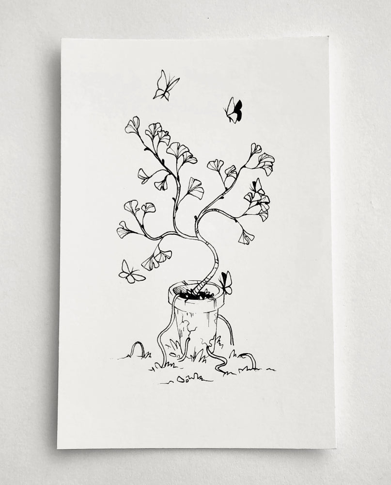 INKTOBER52 XXIX 2020 - GARDEN