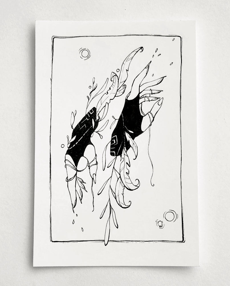 INKTOBER52 XXXIV 2020 - GAUNTLET