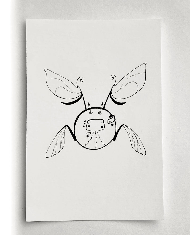 INKTOBER52 XXI 2020 - ROBOT