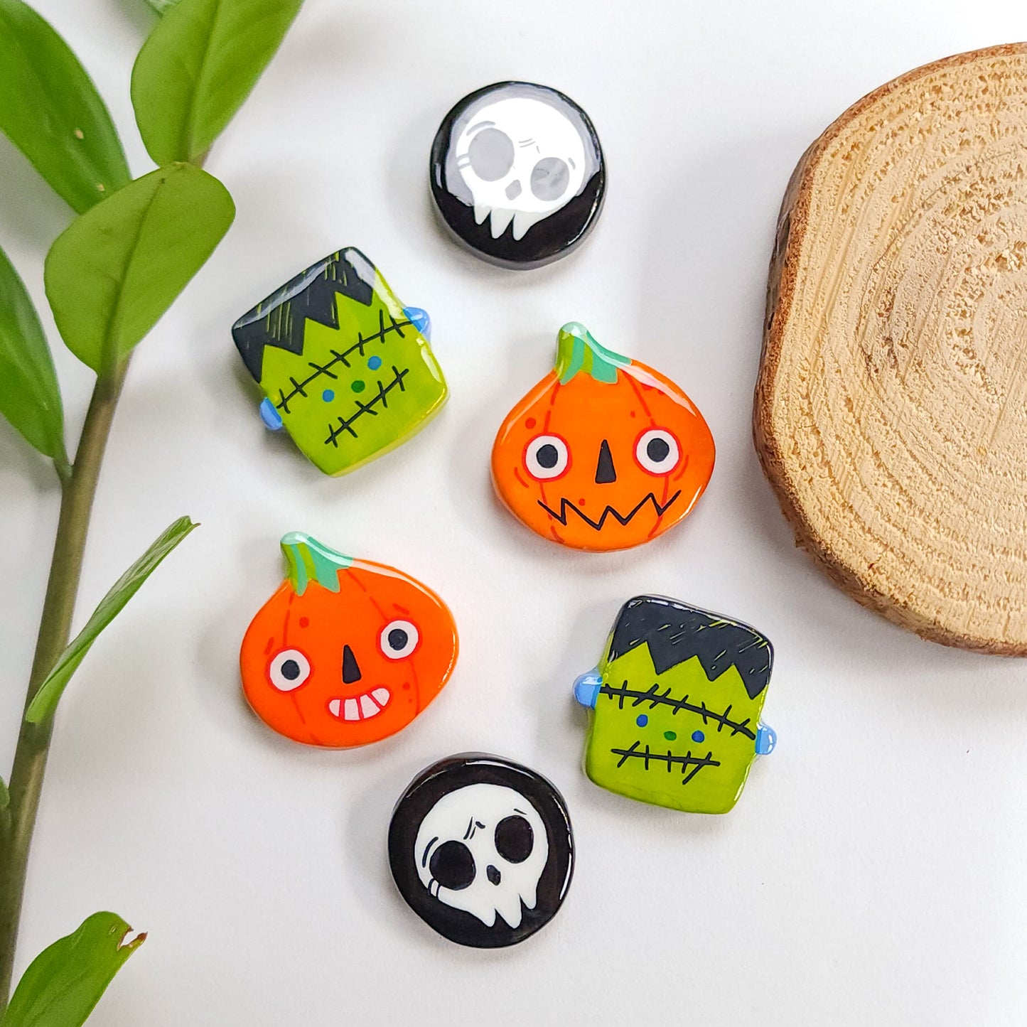 HANDMADE CLAY MAGNETS FALL 2024