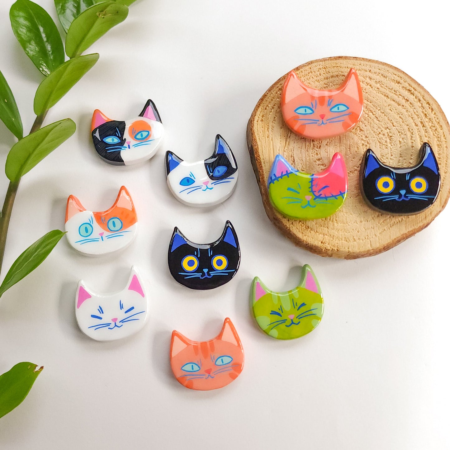 HANDMADE CLAY MAGNETS FALL 2024