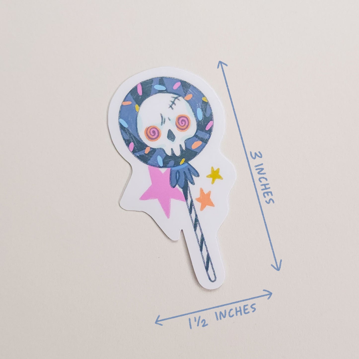 POISON LOLLIPOP STICKER