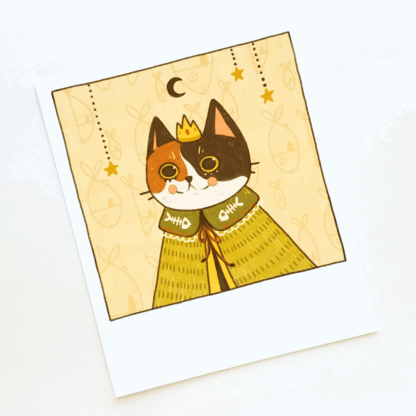 CALICO KING POLAROID PRINT