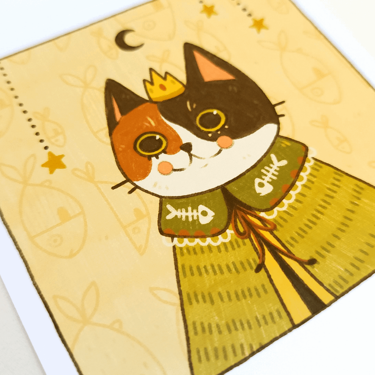 CALICO KING POLAROID PRINT