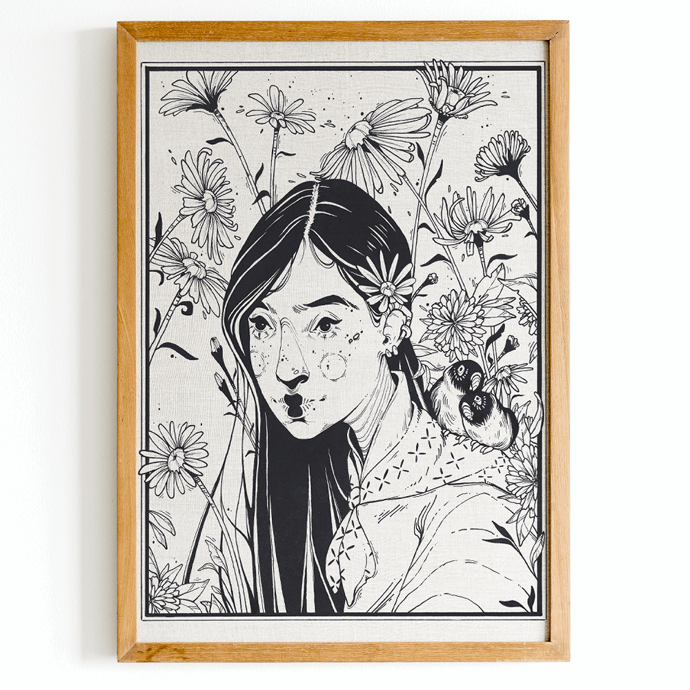 DANDELIONS & DAISIES PRINT