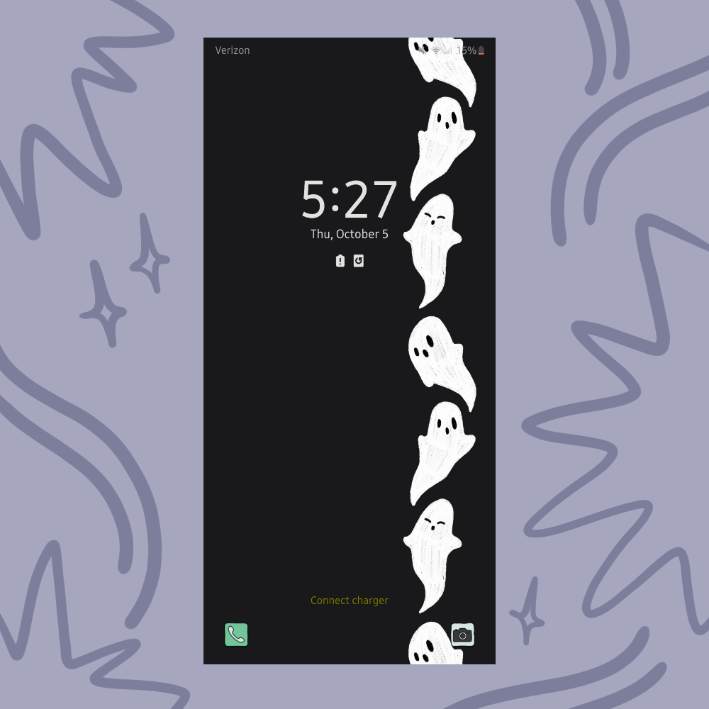 SPOOKY GHOST PHONE WALLPAPERS - DIGITAL DOWNLOAD