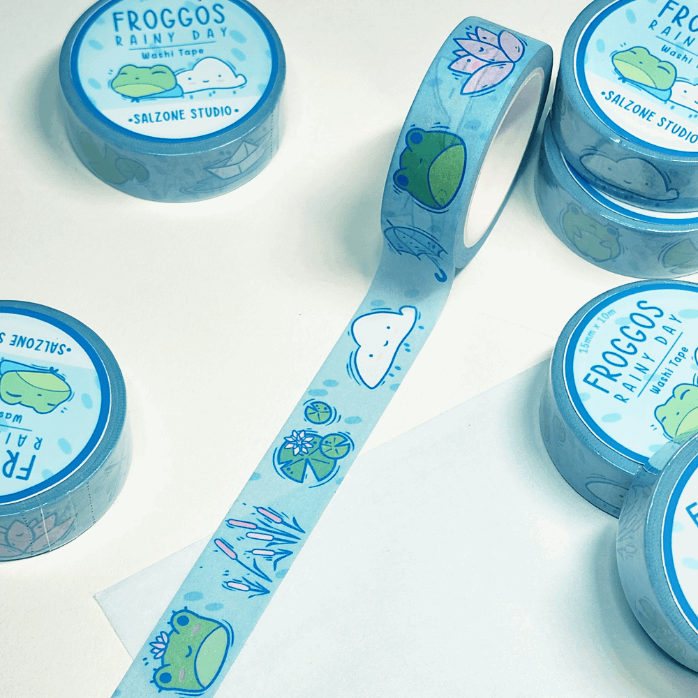 FROGGOS RAINY DAY WASHI TAPE