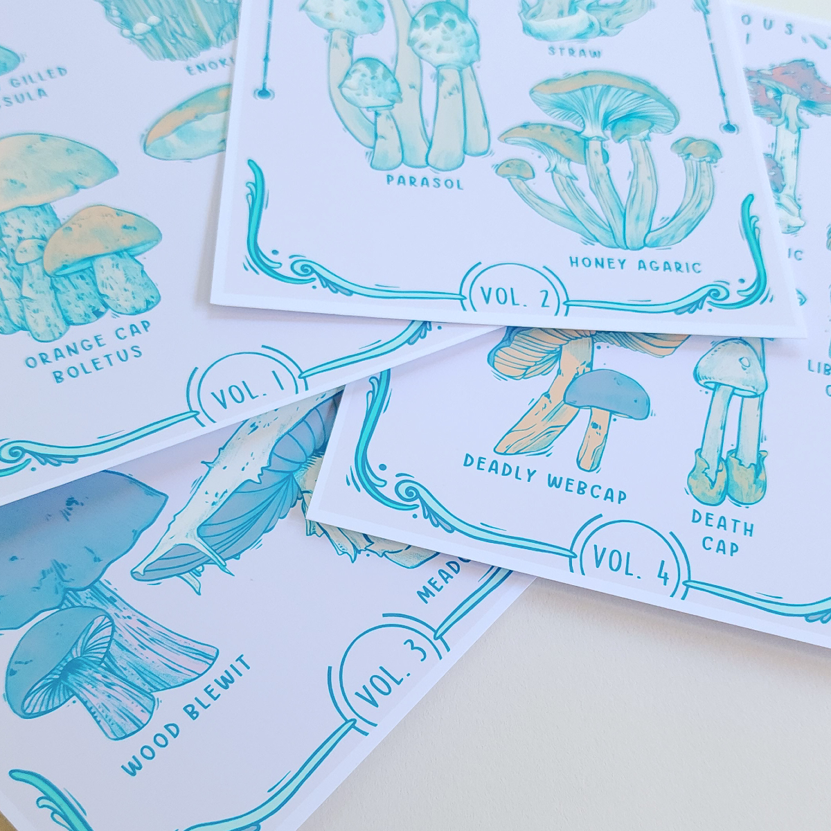 ✦ Fungi Classification Mini Print Set ✦