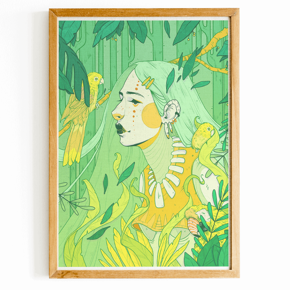 NATURE'S GODDESS PRINT