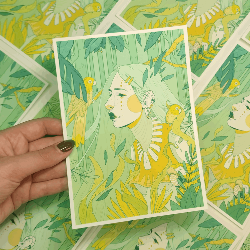 NATURE'S GODDESS PRINT