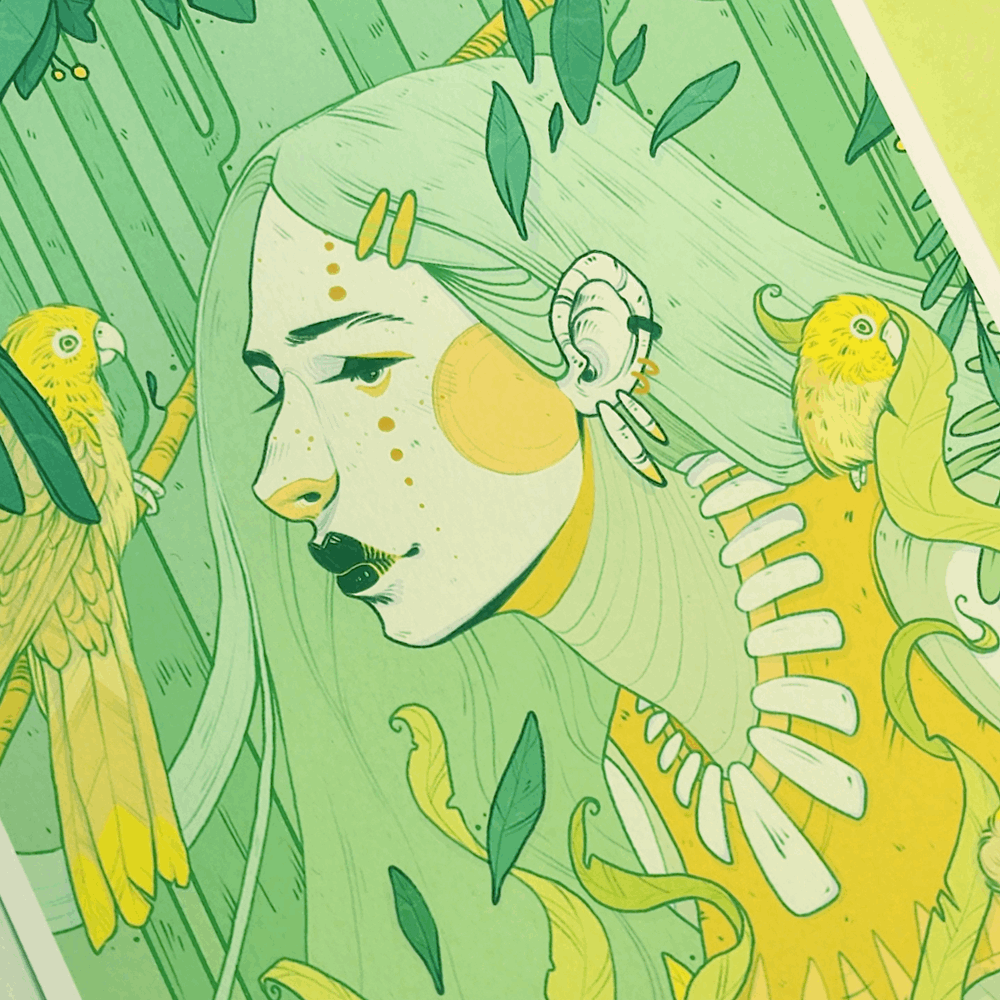NATURE'S GODDESS PRINT