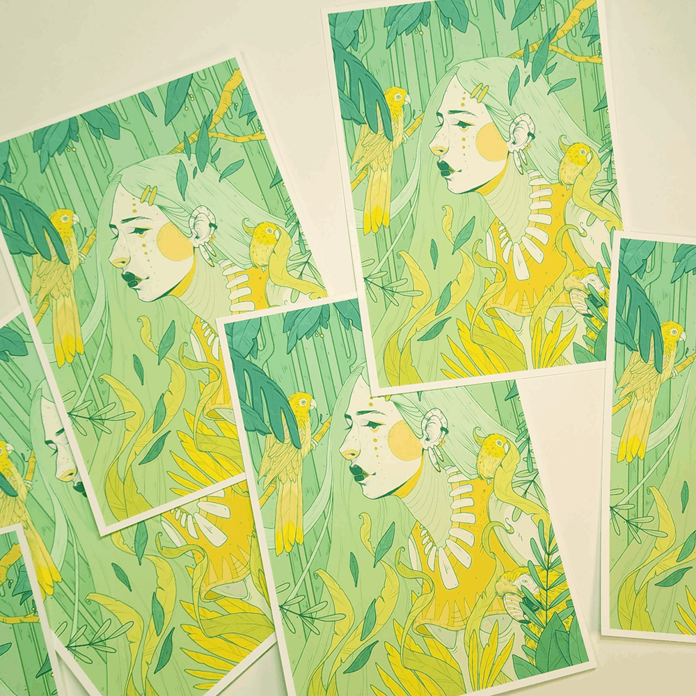 NATURE'S GODDESS PRINT