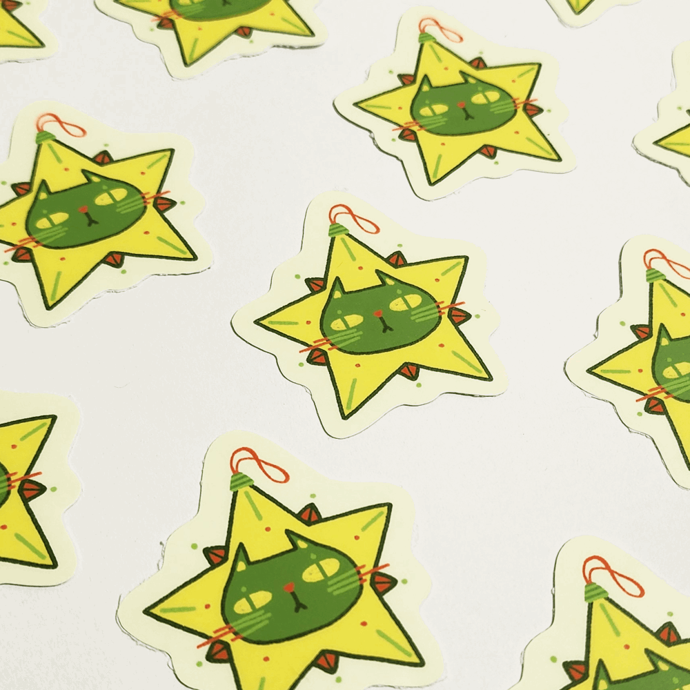 STAR NOIR STICKER