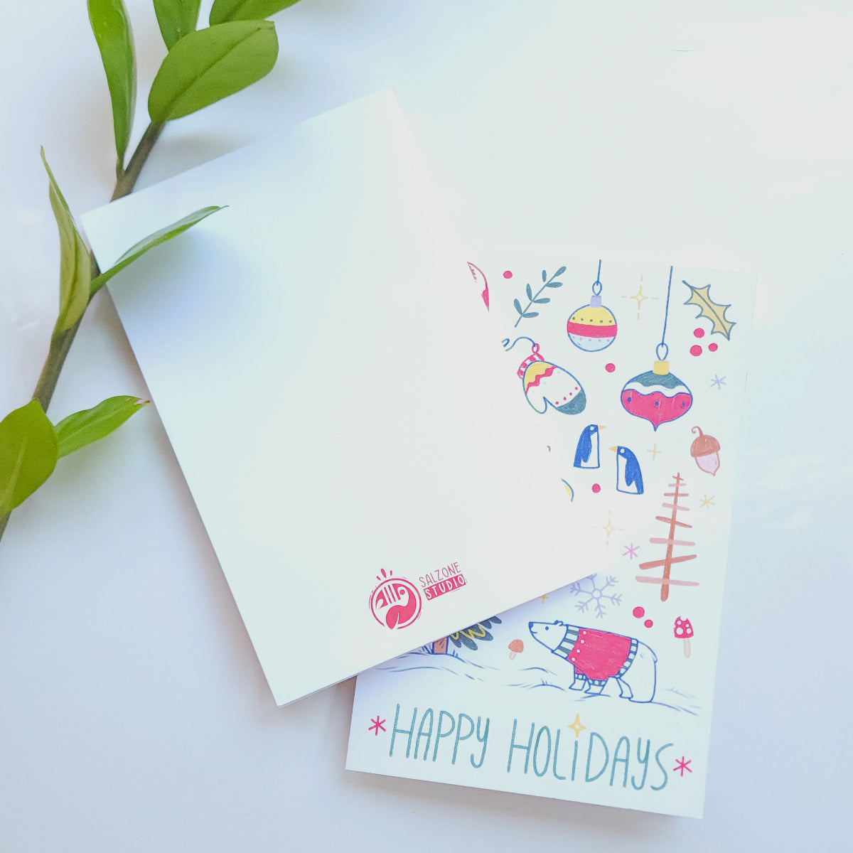 HAPPY HOLIDAYS CARD