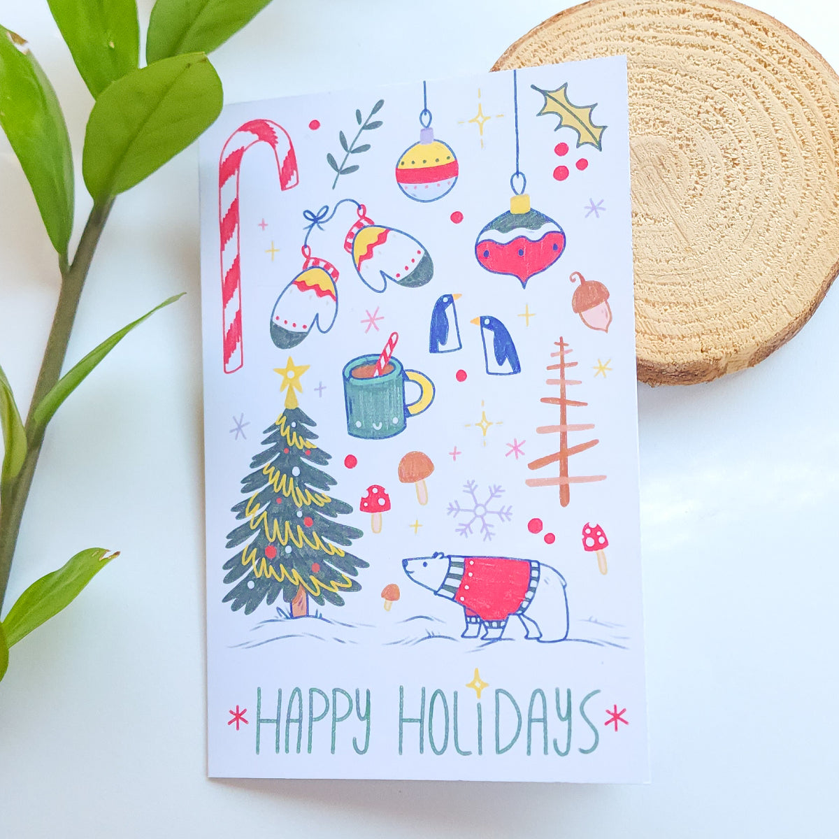 HAPPY HOLIDAYS CARD