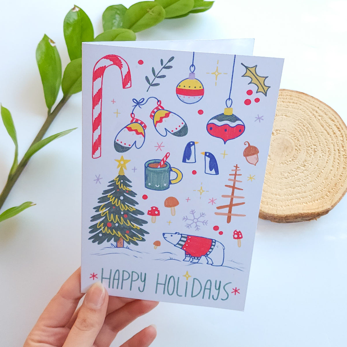 HAPPY HOLIDAYS CARD