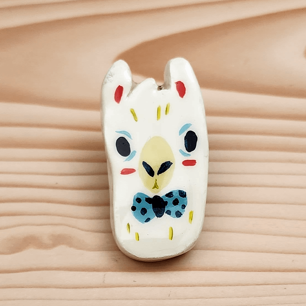 HANDMADE CLAY PINS