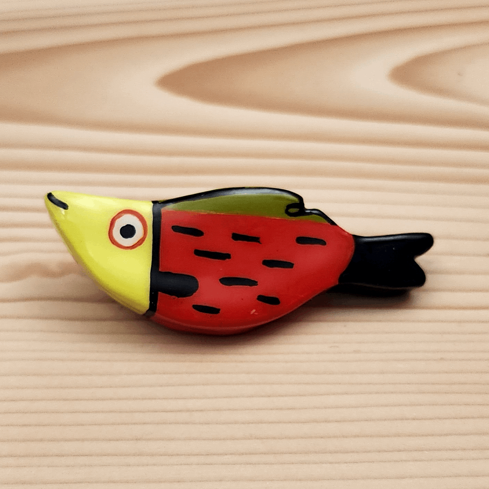 HANDMADE CLAY PINS