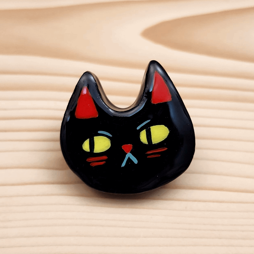 HANDMADE CLAY PINS