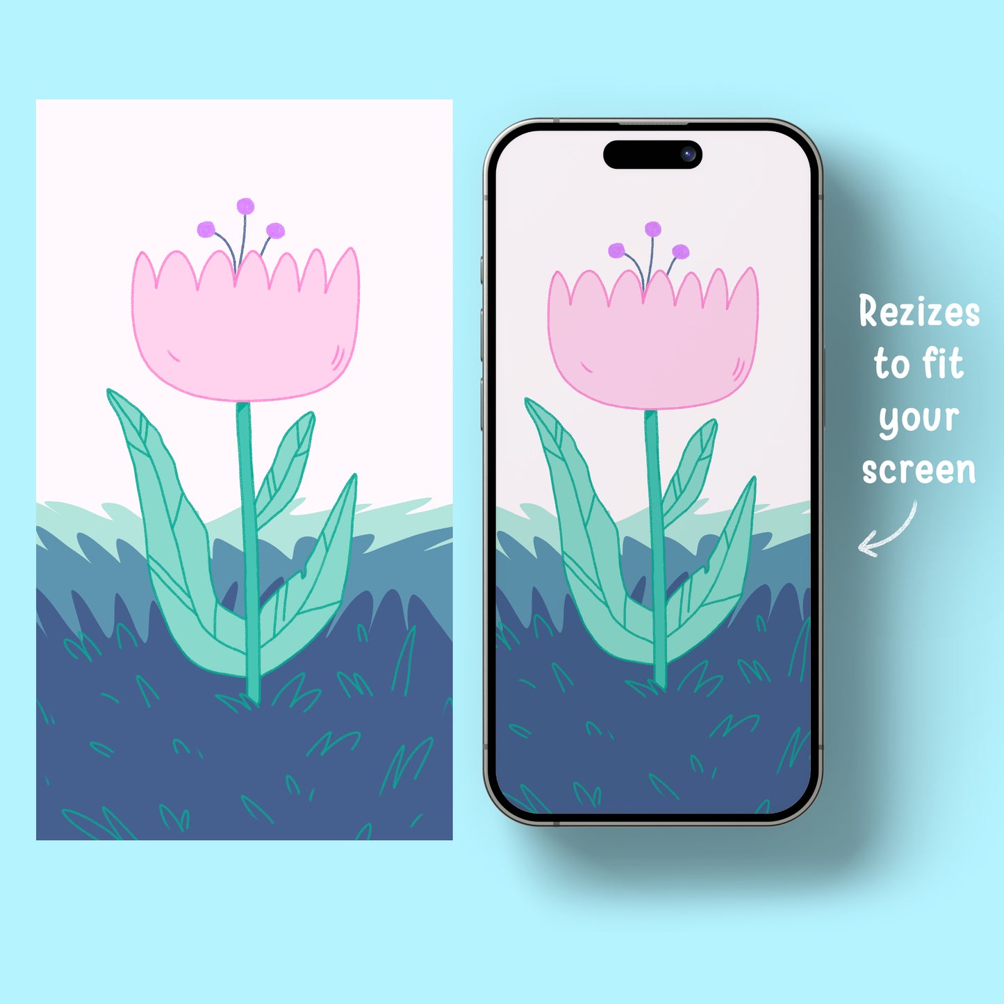 TULIP PHONE WALLPAPERS - DIGITAL DOWNLOAD