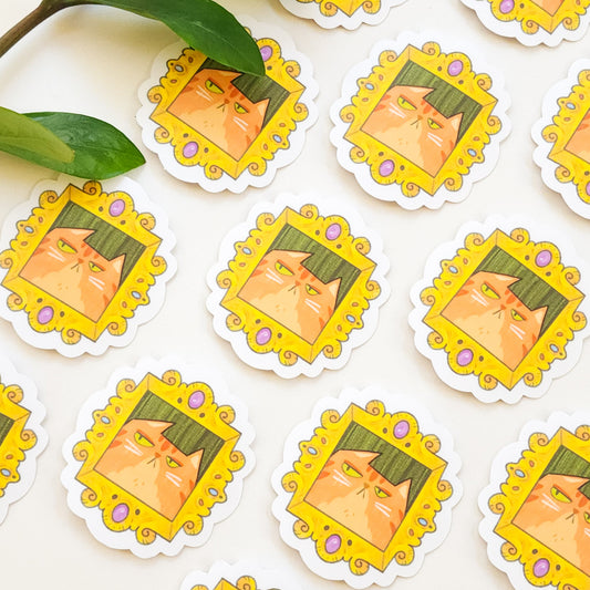 CAT PORTRAIT STICKER