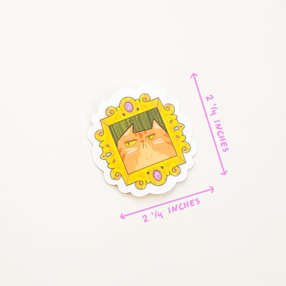 CAT PORTRAIT STICKER