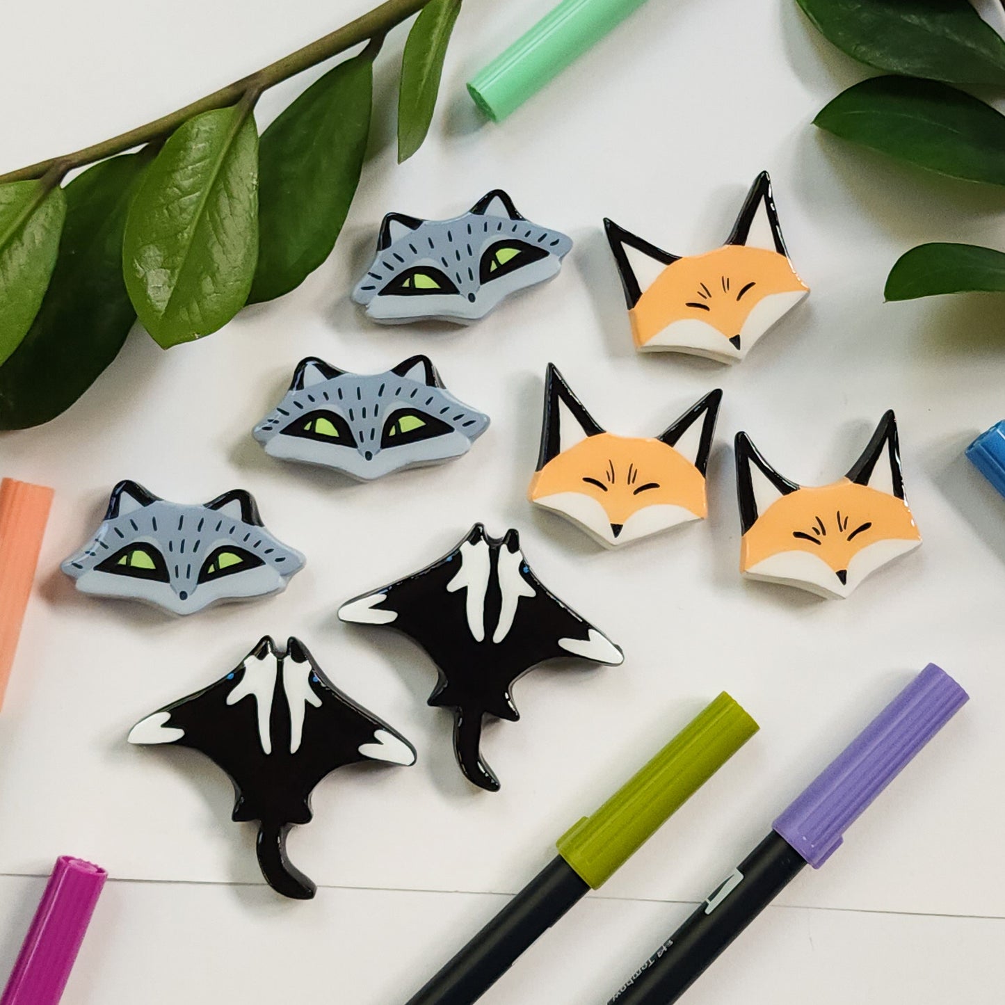 HANDMADE CLAY MAGNETS FALL 2025