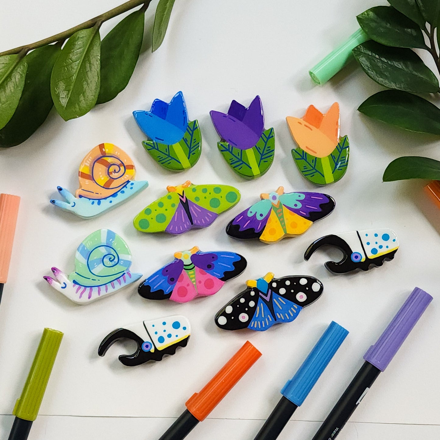 HANDMADE CLAY MAGNETS FALL 2025