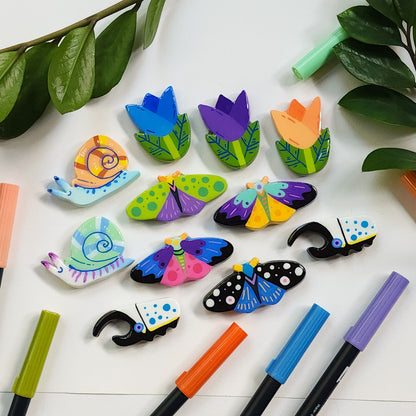 HANDMADE CLAY MAGNETS FALL 2025